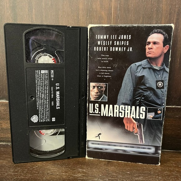 Media Us Marshals 1998 Vhs Action Thriller Cult Classic Tommy